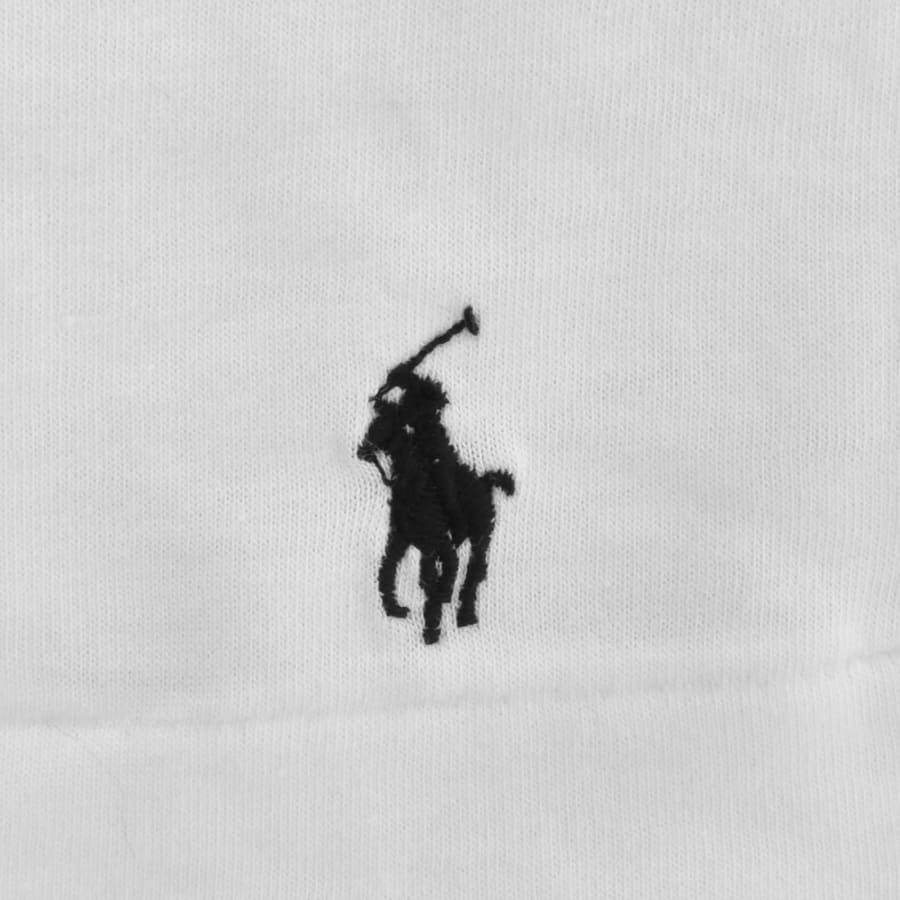 Ralph Lauren Logo Crew Neck T Shirt White Mainline Menswear